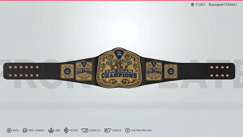 Custom WWE Tag Team championships using the Simonwelf made. I wasn't a massive fan of the blue on the originals. I preferred them to be darker. : WWEGames HD wallpaper