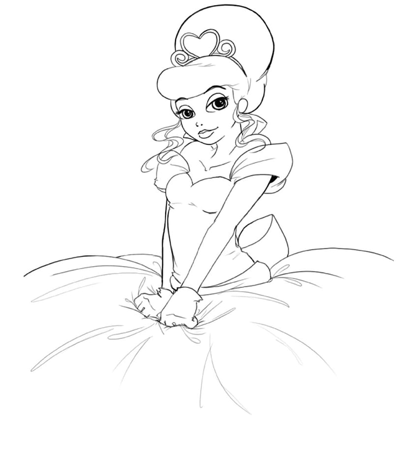 Top 30 Printable Princess And The Frog Coloring Page Online HD phone wallpaper