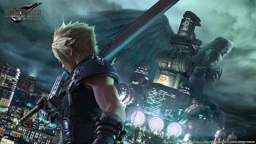 Conflito da Nuvem. de Final Fantasy VII Remake, nuvem ff7 1920x1080 papel de parede HD