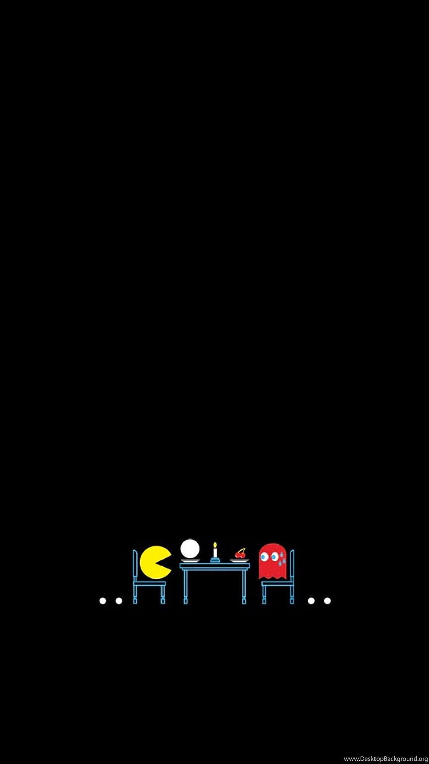 Pac Man iPhone HD phone wallpaper