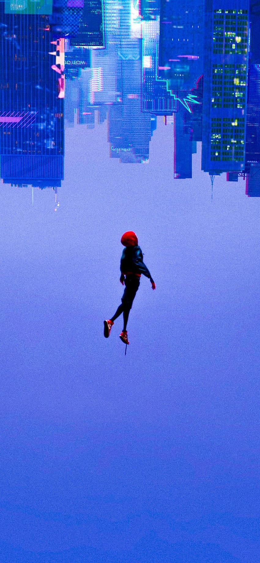 spider man into the spider verse phone HD phone wallpaper