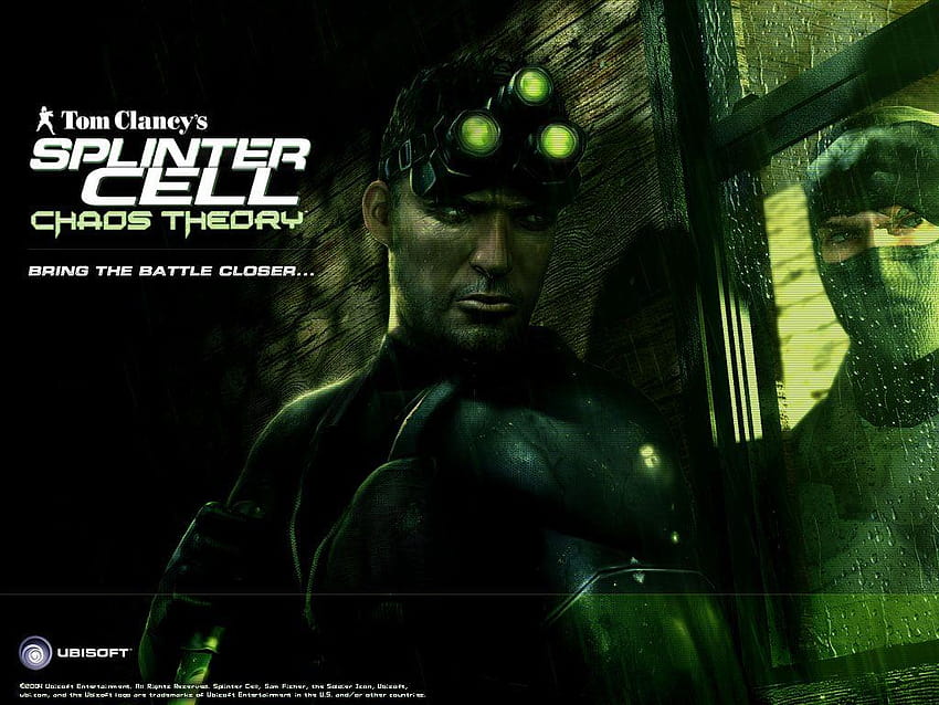 Tom Clancy's Splinter Cell: Chaos Theory and Backgrounds, tło teorii chaosu Splinter Cell Tapeta HD
