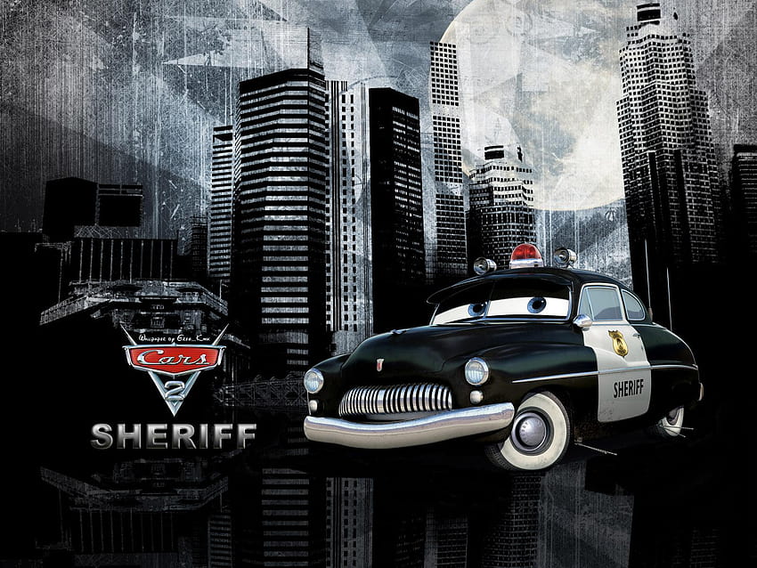 Sheriff, cars 2 HD wallpaper