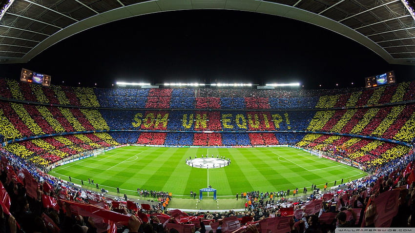 Стадион Камп Ноу на ФК Барселона ❤ за HD тапет