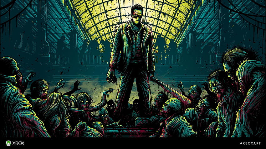 Dead Rising Zombie Blood Frank West Games 1920x1080 HD wallpaper