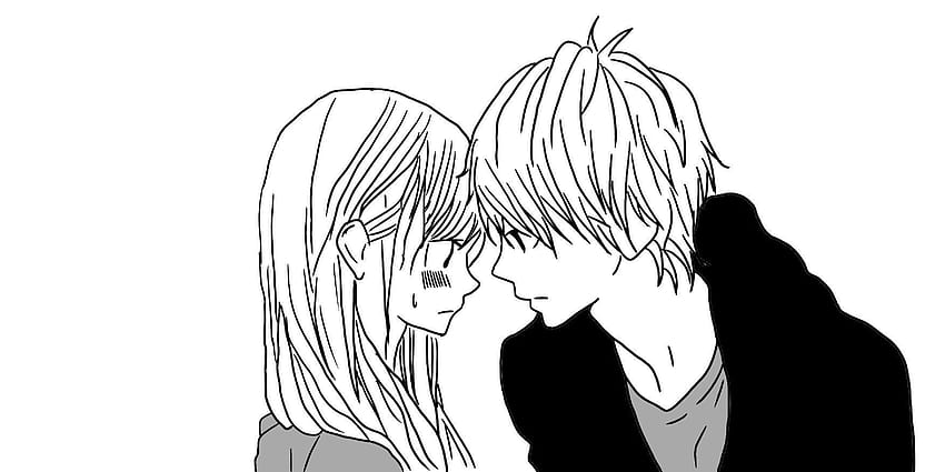 Pin on Hikaru's Gallery, black and white anime couple HD wallpaper | Pxfuel