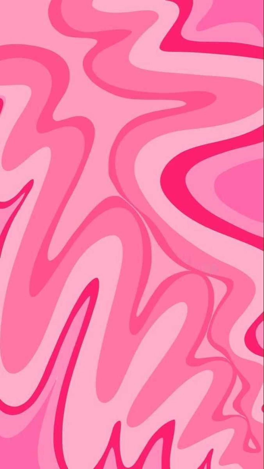 Android Pink Preppy, tiki estetik pembe HD telefon duvar kağıdı
