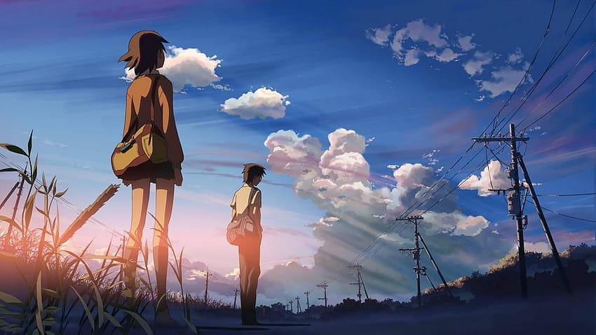 Download Painted Anime Sad Couple Wallpaper  Wallpaperscom
