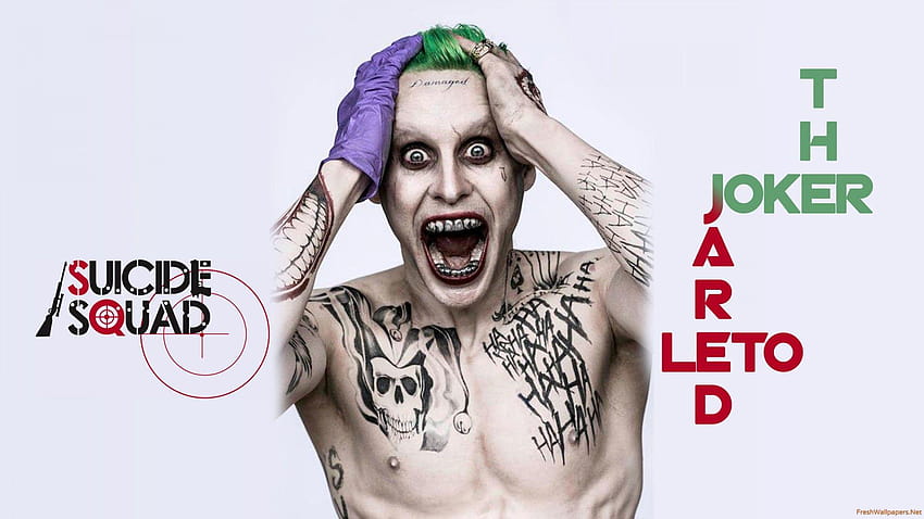 The Joker In Suicide Squad, joker suicide squad HD wallpaper
