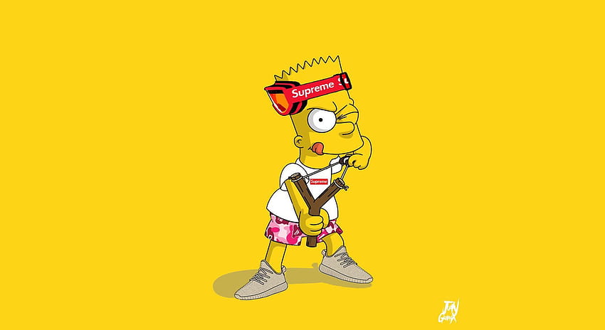 Bart Simpson Supreme HD-Hintergrundbild