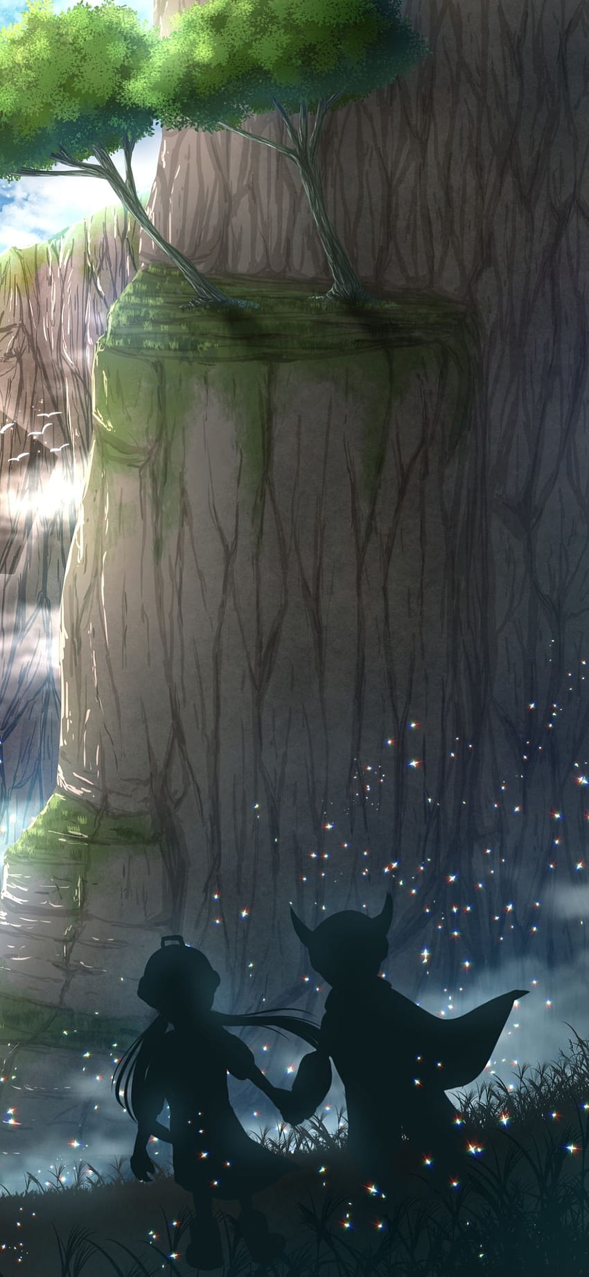 Anime/Made In Abyss, móvil hecho en abismo fondo de pantalla del teléfono