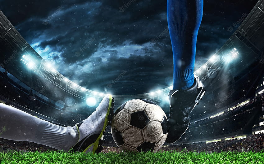 Fútbol Fútbol, ​​fútbol 3d fondo de pantalla