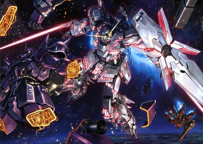 Gundam Tek Boynuzlu At HD duvar kağıdı