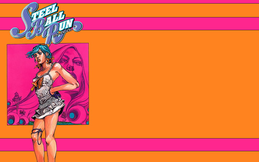 JoJo's Bizarre Adventure, Ball Run, steel ball run HD wallpaper