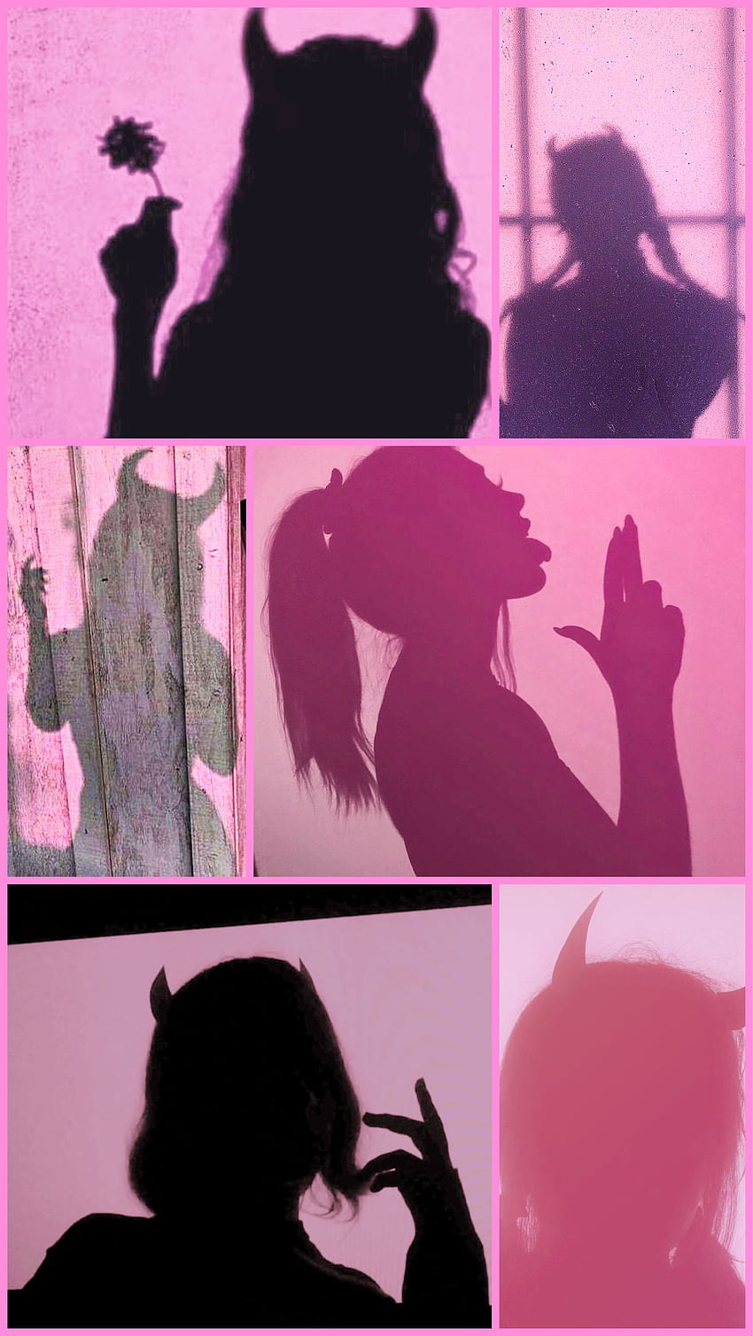 Devil shadow by Anime + Stickers, devil girl shadow HD phone wallpaper ...