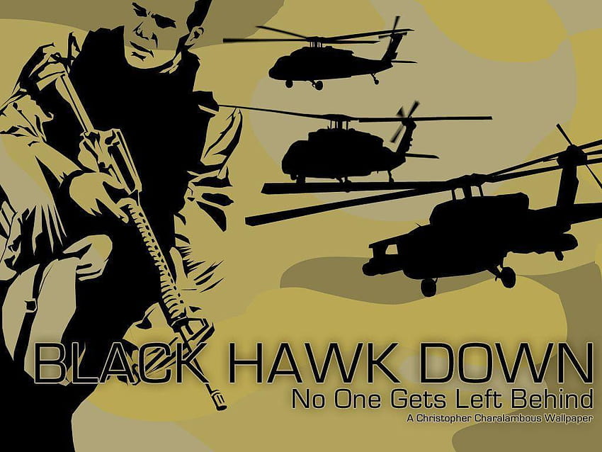 Black Hawk Down by Graffiti HD wallpaper | Pxfuel