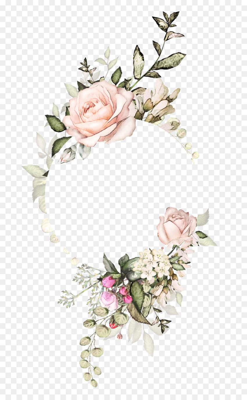 Invitación de boda de diseño floral Acuarela Flowere Ha fondo de pantalla del teléfono