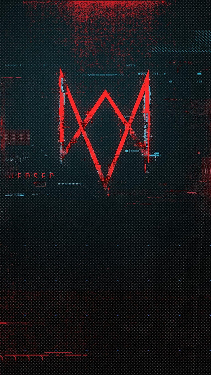 I made a phone of the Watch Dogs Legion logo. Feel, dedsec phone HD phone wallpaper