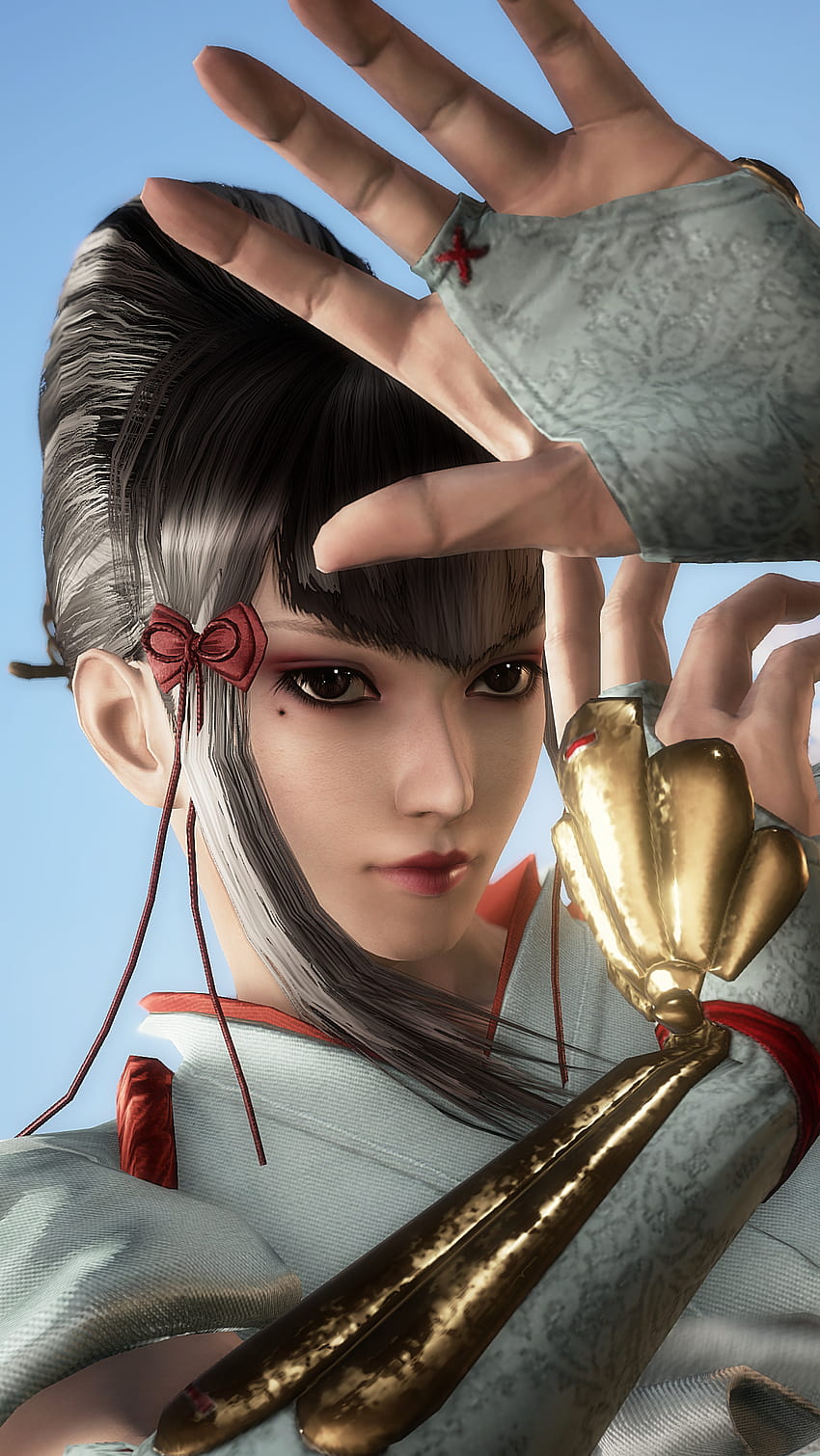 Tekken 7 Charakterporträts 3, Kazumi Mishima HD-Handy-Hintergrundbild
