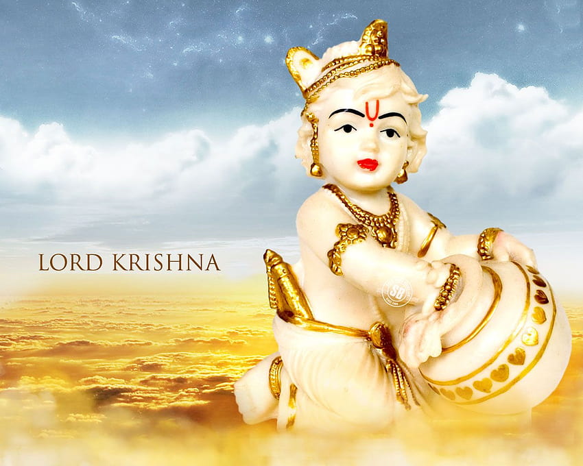 Lord Krishna Happy Janmashtami, krishna janmashtami u HD wallpaper