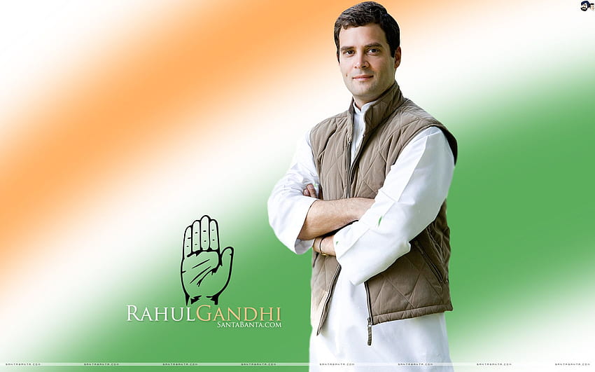Il presidente del Congresso nazionale indiano, Rahul Gandhi Sfondo HD