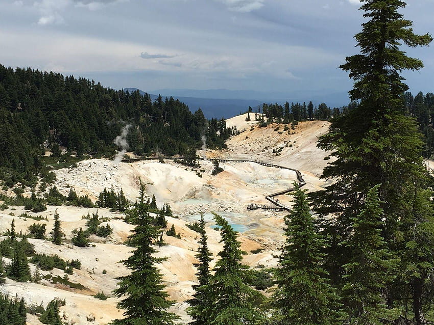 Lassen Volcanic National Park: Bumpass Hell & Mt. Lassen Hike HD ...