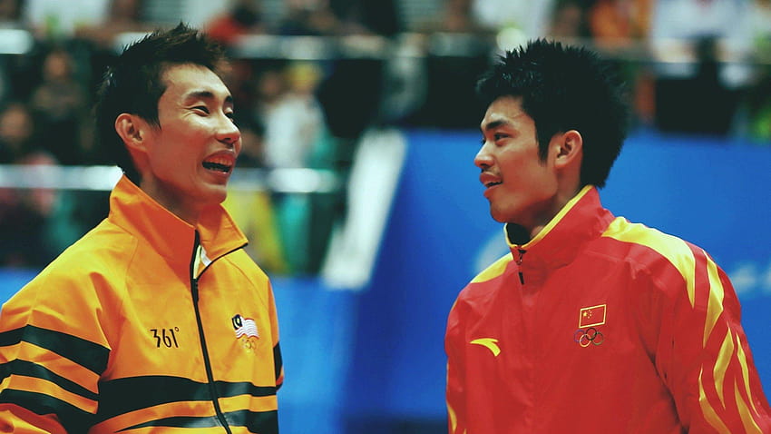 มิตรของ Lin Dan และ Lee Chong Wei การแข่งขันและความโรแมนติกที่แท้จริง วอลล์เปเปอร์ HD