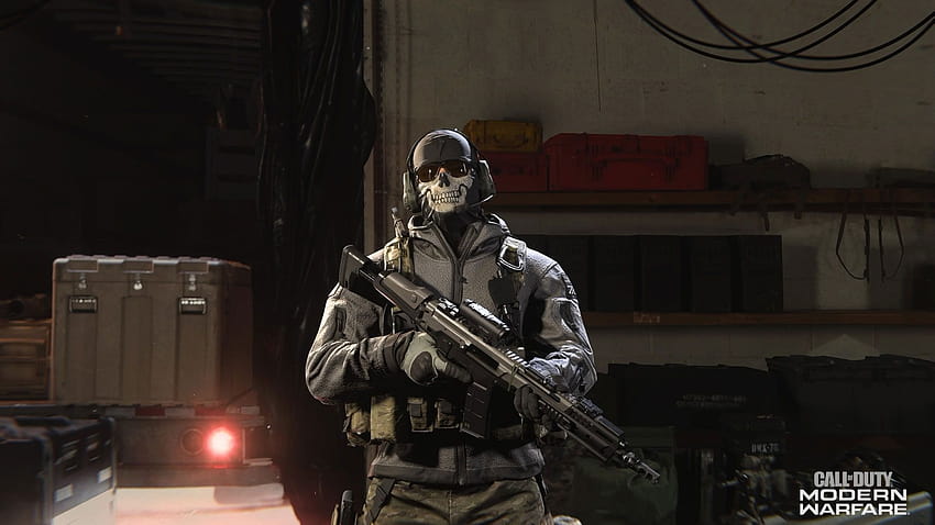 Zestaw awaryjny Ghost Pack zawiera kultowe przedmioty dla Operatora SAS, w tym skórkę „Klasyczny Duch”, ducha strefy wojny Tapeta HD