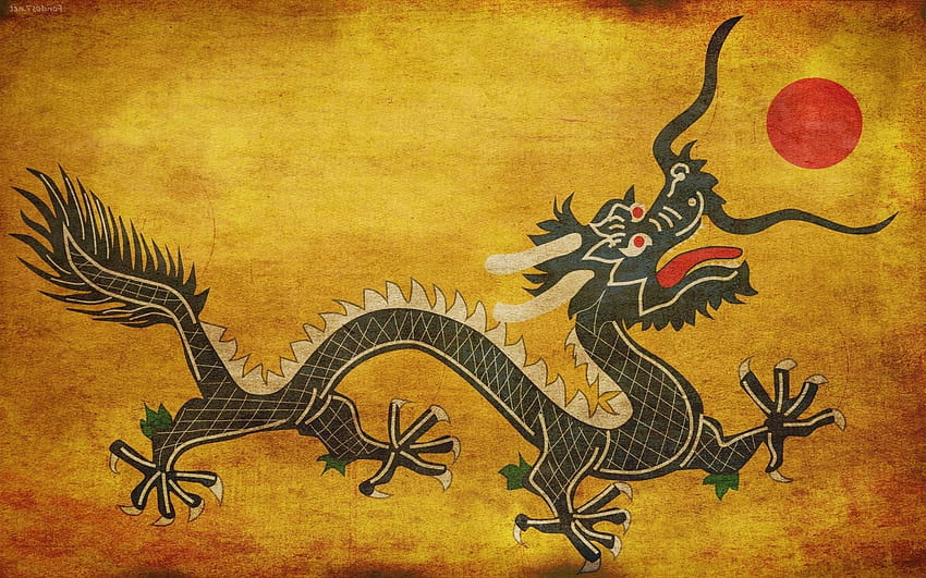 Ancient Chinese Dragon, ancient dragon HD wallpaper