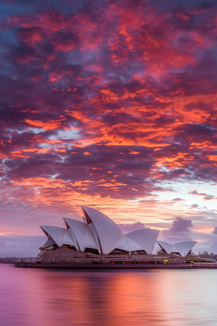 Momen Terakhir di Sydney oleh Dave Gordon pada 500px, matahari terbenam di pantai sydney wallpaper ponsel HD
