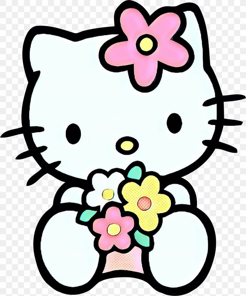 Hello Kitty Cat Sanrio, PNG, 1330x1600px, Hello Kitty, котка, книжка за оцветяване, сладост, рисуване HD тапет за телефон