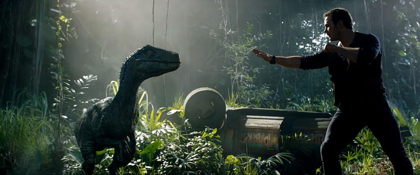 Jurassic Park Stills, Velociraptorblau HD-Hintergrundbild