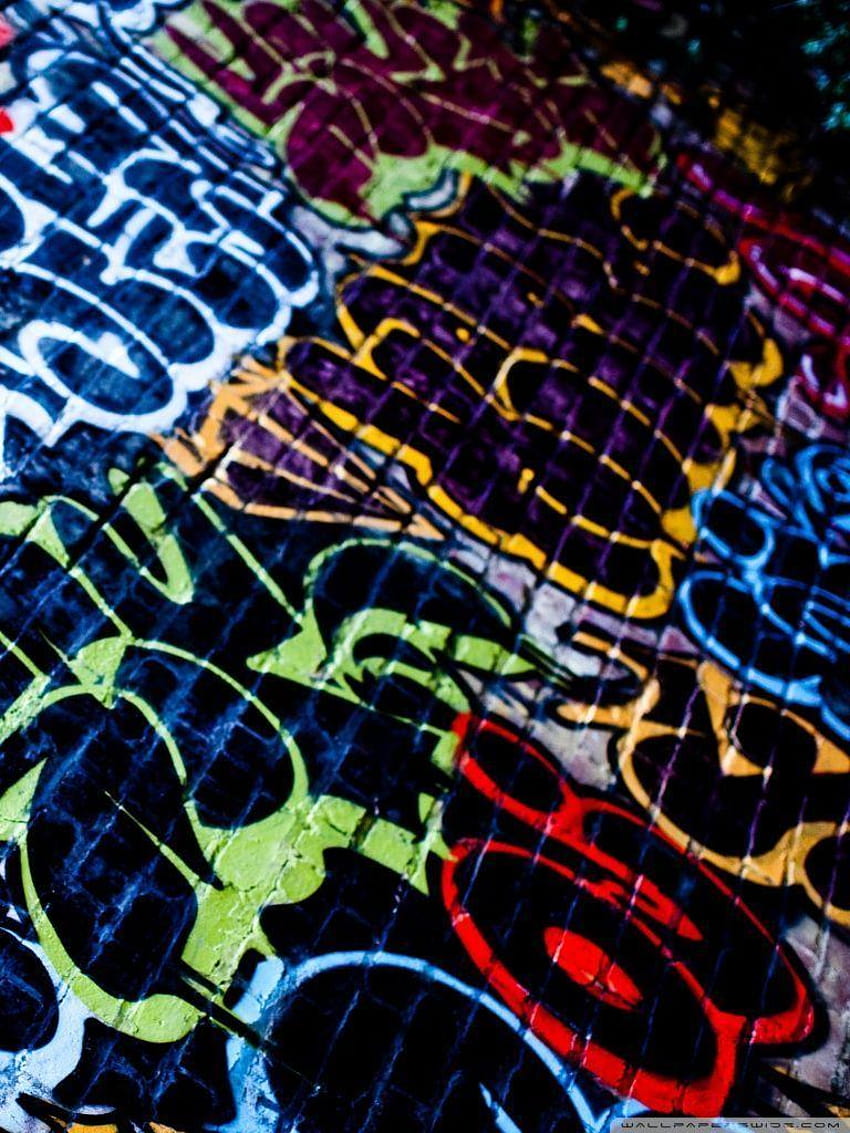 Guitar Group, neon graffiti mobile HD phone wallpaper