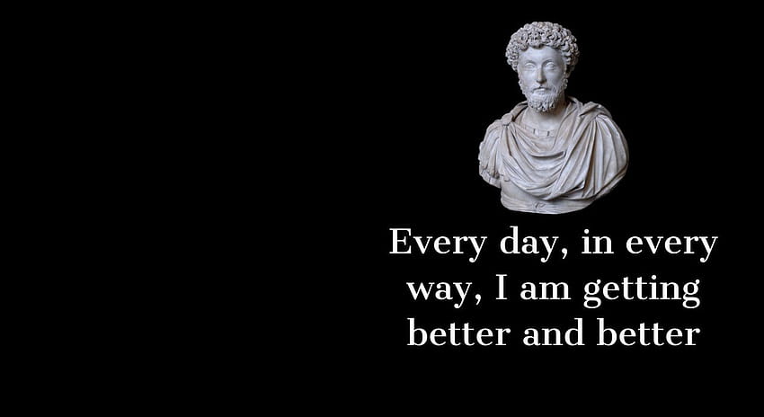 Motivacional con Marco Aurelio fondo de pantalla