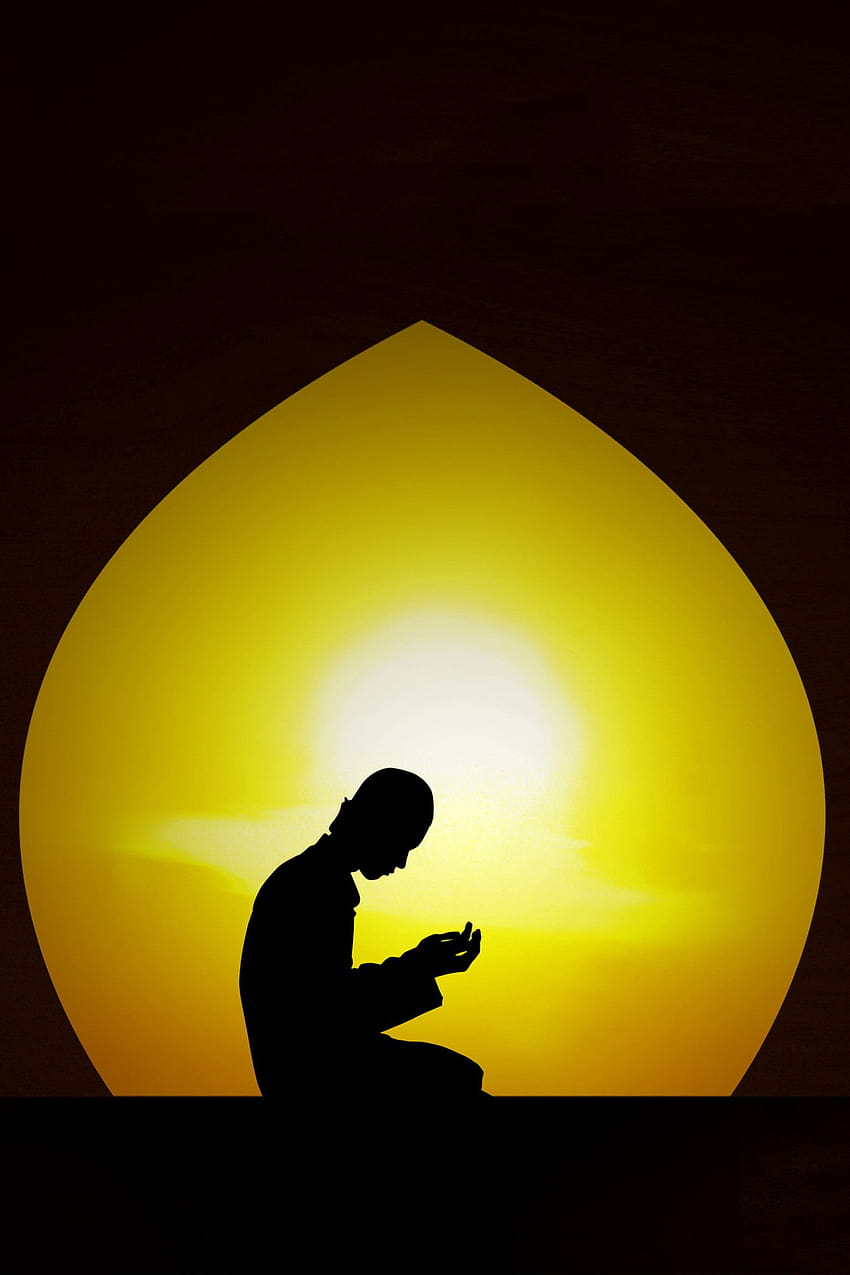 Jummah: ドムと断食、イスラム教徒の祈り HD電話の壁紙