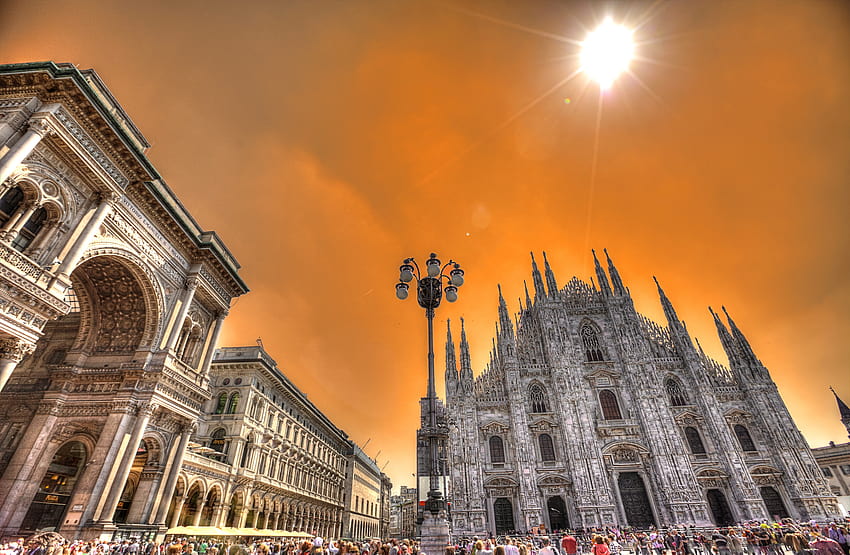 Milan Cathedral in Italy, milan italy HD wallpaper | Pxfuel