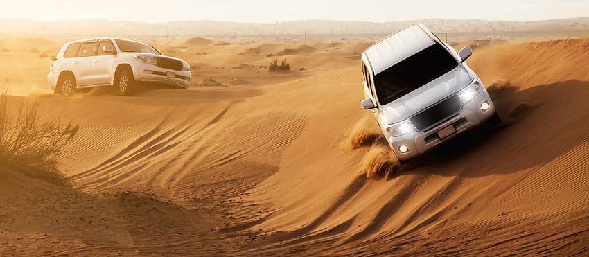 Ciesz się najbardziej ekscytującymi ofertami Dubai Desert Safari Tapeta HD