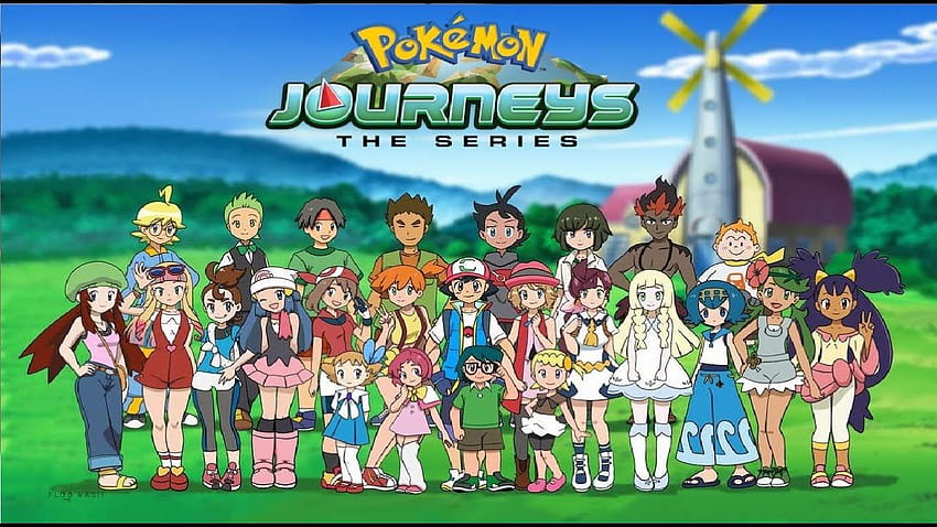 Michelle Tremblay によって投稿された Pokemon Journeys、ポケモン マスターは、シリーズを旅します。 高画質の壁紙