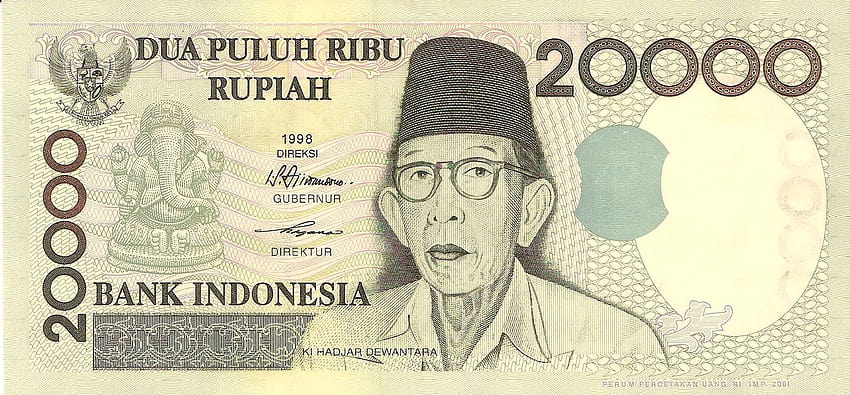 20000 roupie indonésienne Fond d'écran HD