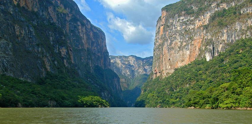 Cañón del Sumidero Sierra Norte, Chiapas MX fondo de pantalla