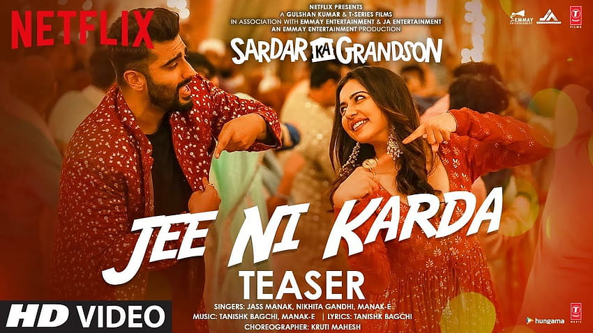 Sardar Ka Grandson: Jee Ni Karda Song Teaser HD wallpaper