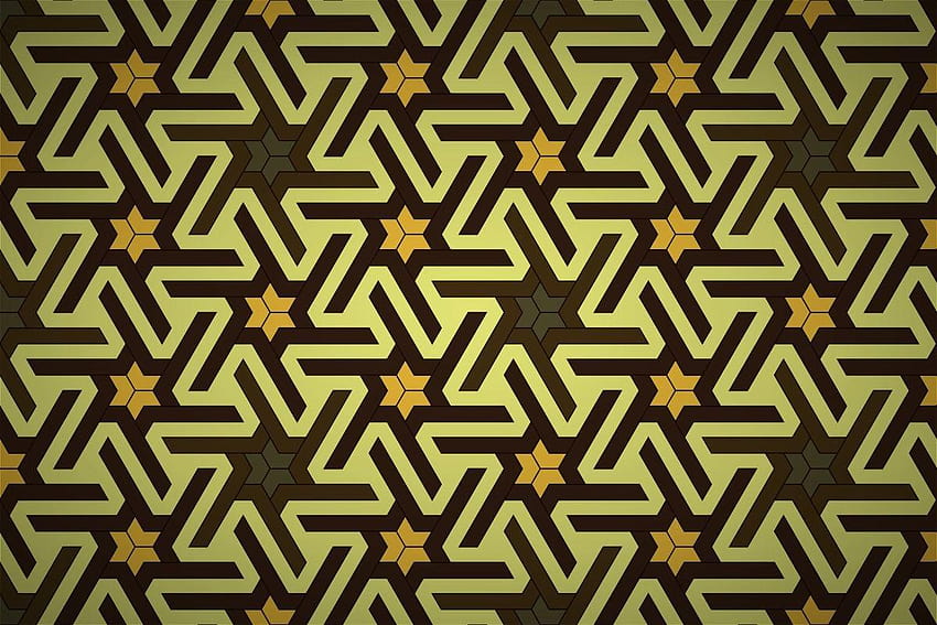 japanese tessellation star patterns HD wallpaper