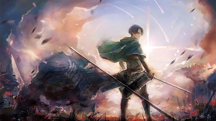 Anime, Attack On Titan, Levi Ackerman • Untuk Anda Untuk & Seluler Wallpaper HD