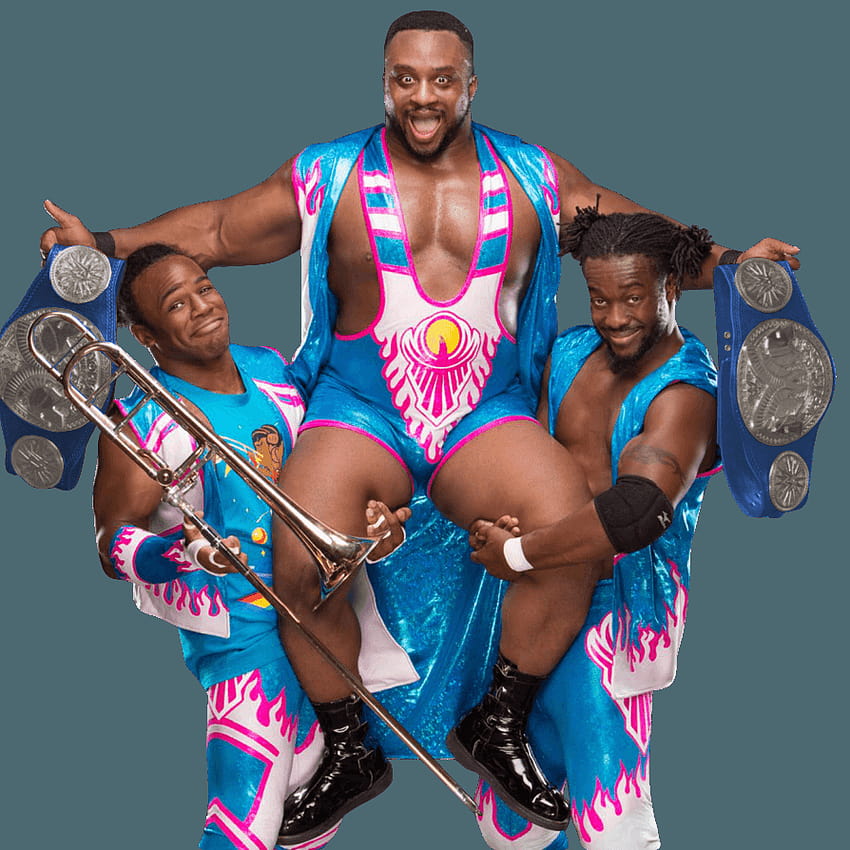 THE NEW DAY SMACKDOWN TAG TEAMS CHAMPS 2017 PNG by da HD phone wallpaper