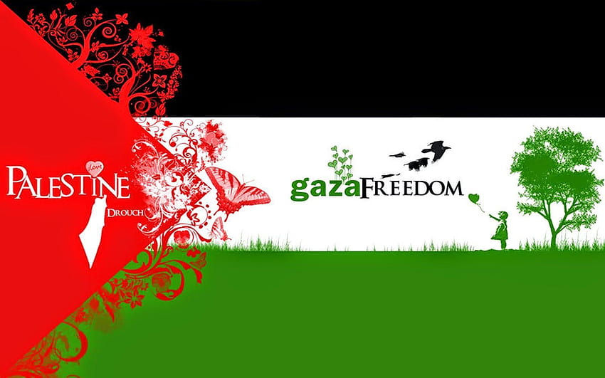 Gambar Anak Anak Korban Di Gaza Palestyna, bendera palestyna Tapeta HD