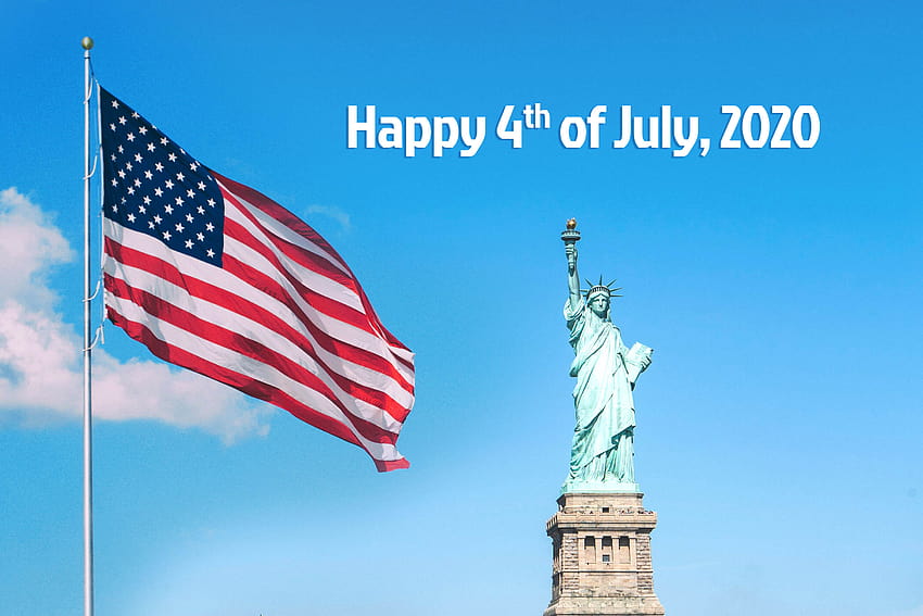 2 Happy 4th of July Independence Day USA 2020, happy 4th of july 2020 HD wallpaper