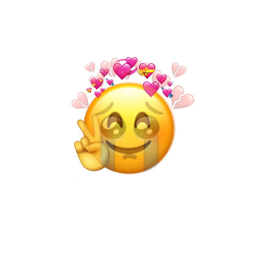 emoji fałszywego uśmiechu Tapeta na telefon HD