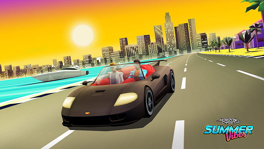 Horizon Chase Turbo: Summer Vibes DLC Out Today – PlayStation.Blog, horizon chase turbo summer vibes HD wallpaper