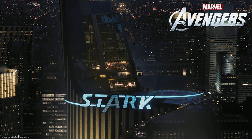 The Avengers, stark tower HD wallpaper
