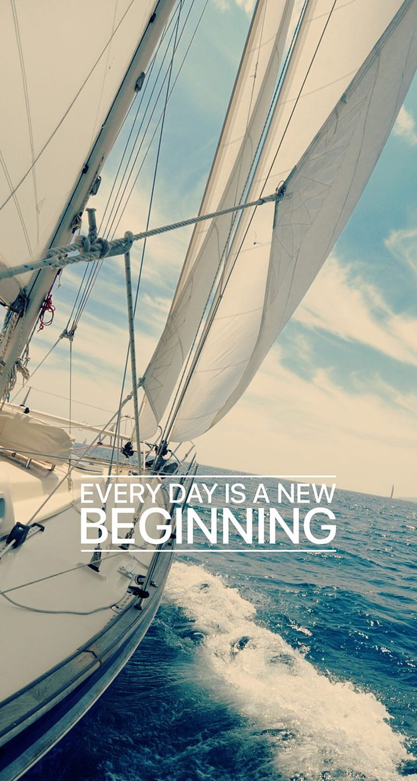Everyday is a new beginning // , backgrounds, new beginnings HD phone wallpaper